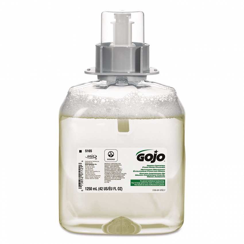 Green Certified Foaming Hand Cleaner Refill, For FMX-12 Dispenser, Unscented, 1,250 mL (516504EA)