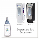 Advanced Hand Sanitizer Green Certified Gel Refill, For ADX-12 Dispensers, 1,200 mL, Fragrance-Free (880303EA)