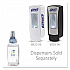 Advanced Hand Sanitizer Green Certified Gel Refill, For ADX-12 Dispensers, 1,200 mL, Fragrance-Free, 3/Carton (880303CT)
