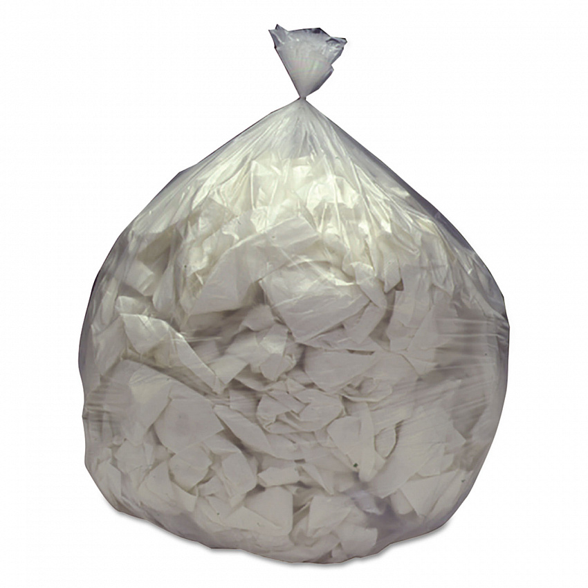 8105005798451, SKILCRAFT Maximum Performance Trash Can Liner, 25 lbs, 0.5 mil, 36" x 38", Clear, 100/Carton (5798451)