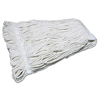 7920014378636, SKILCRAFT, Looped End Mop Head, 6.5 x 16.5, Natural (4378636)