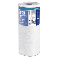 Universal Perforated Kitchen Towel Roll, 2-Ply, 11 x 9, White, 84/Roll, 30 Rolls/Carton (HB1990A)