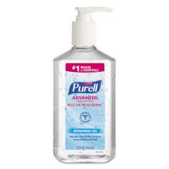 PURELL Advanced Refreshing Gel Hand Sanitizer, 12 oz Pump Bottle, Clean Scent (365912CT)