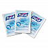 Cottony Soft Individually Wrapped Sanitizing Hand Wipes, 5 x 7, Unscented, White, 1,000/Carton (90261M)