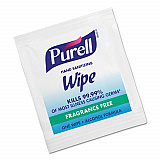 Sanitizing Hand Wipes, Individually Wrapped, 5 x 7, Unscented, White, 100/Box (902210BX)