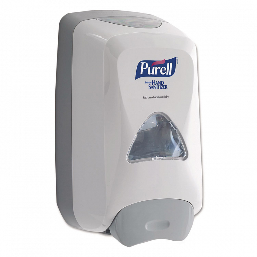 FMX-12 Foam Hand Sanitizer Dispenser, 1,000 mL/1,200 mL Refill, 6.6 x 5.13 x 11, Gray (512006)