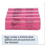 Tidy Girl Feminine Hygiene Sanitary Disposal Bags, 4" x 10", Natural, 600/Carton (TGUF)