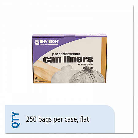 8105015171353, SKILCRAFT Low-Density Trash Can Liners, 33 gal, 0.8 mil, 33