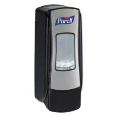 PURELL ADX-7 Dispenser, 700 mL, 3.75 x 3.5 x 9.75, Chrome/Black (872806)