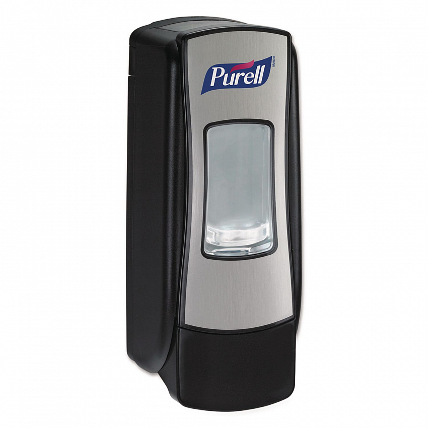 ADX-7 Dispenser, 700 mL, 3.75 x 3.5 x 9.75, Chrome/Black (872806)
