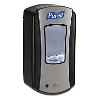 LTX-12 Touch-Free Dispenser, 1,200 mL, 5.75 x 4 x 10.5, Black/Chrome (192804)