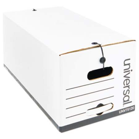 Universal Economical Easy Assembly Storage Files, Letter Files, White, 12/Carton (75120)