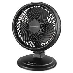 Holmes Lil' Blizzard 7" Two-Speed Oscillating Personal Table Fan, Plastic, Black (HAOF87BLZNUC)