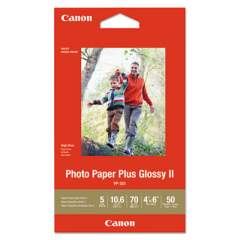 Canon Photo Paper Plus Glossy II, 4 x 6, Glossy White, 50/Pack (1432C005)