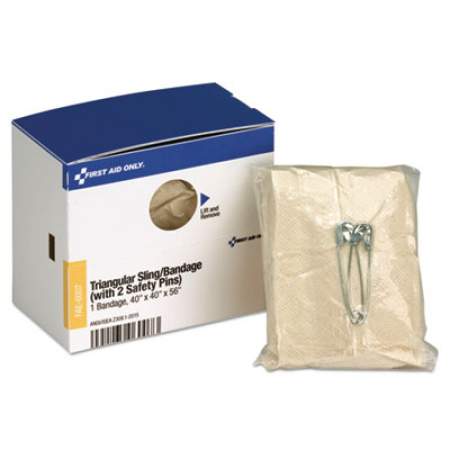 First Aid Only SmartCompliance Triangular Sling/Bandage, 40 x 40 x 56 (FAE6007)