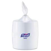 PURELL Hand Sanitizer Wipes Wall Mount Dispenser, 1,200/1,500 Wipe Capacity, 13.3 x 11 x 10.88, White (901901)