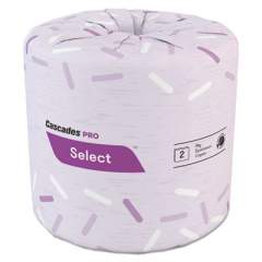 Cascades PRO Select Standard Bathroom Tissue, 2-Ply, White, 4.31 x 3.25, 550/Roll, 80 Roll/Carton (B201)