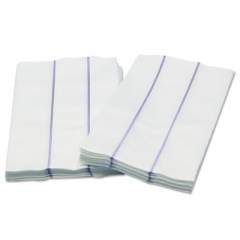 Cascades PRO Tuff-Job Foodservice Towels, White/Blue, 13 x 24, 1/4 Fold, 72/Carton (W930)