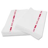 Cascades PRO Busboy Guard Antimicrobial Towels, White/Red, 12 x 24, 20/Pack, 12 Packs/Carton (35060)