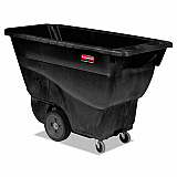 0.5 cu yd Structural Foam Tilt Truck, Utility Duty, 450 lb Capacity, Black (9T13BLA)