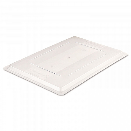Food/Tote Box Lids, 26 x 18, Clear, Plastic (3302CLE)