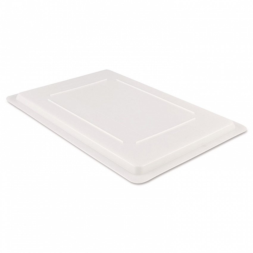 Food/Tote Box Lids, 26 x 18, White, Plastic (3502WHI)