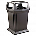Ranger Fire-Safe Waste Container, 45 gal, Structural Foam, Black (917388BLA)