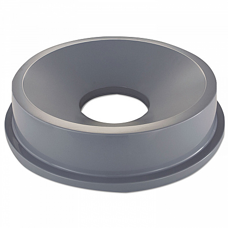 Round BRUTE Funnel Top Receptacle, For 32-Gallon Containers, 22.38