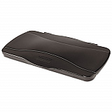 Hinged Lid for Vented Slim Jim, 20.38w x 11.38d x 2.75h, Black (267400BK)