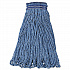 Universal Headband Mop Head, Cotton/Synthetic, 24 oz, Blue, 12/Carton (E238)