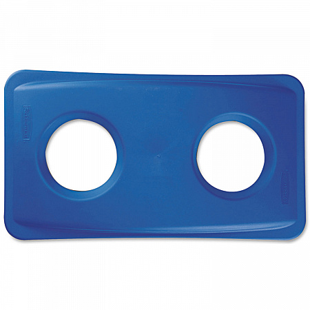 Lid for Slim Jim Bottle Recycling Container, 20.38w x 11.38d x 2.75h, Blue (269288BE)