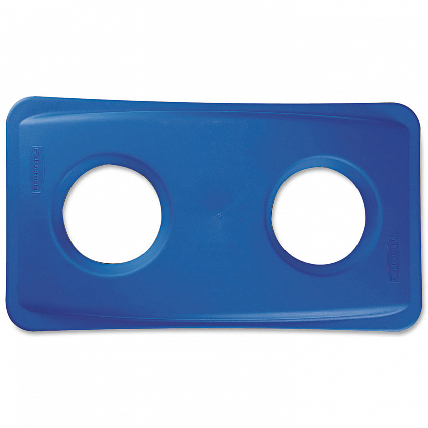 Lid for Slim Jim Bottle Recycling Container, 20.38w x 11.38d x 2.75h, Blue (269288BE)