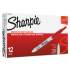 Sharpie Retractable Permanent Marker, Extra-Fine Needle Tip, Red (1735791)