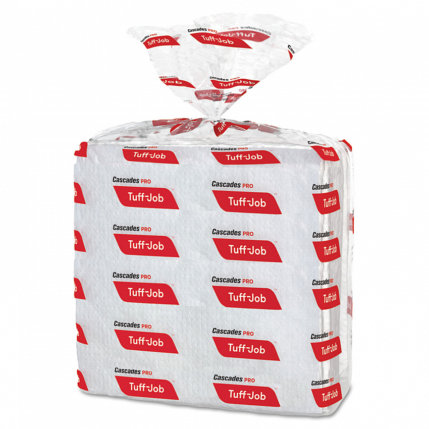 Tuff-Job S300 Airlaid Wipers, 12 x 13, White, 50/Pack, 16/Carton (W300)