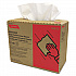 Tuff-Job Spunlace Towels, 1-Ply, 9.75 x 16.75, White, 80 Sheets/Box, 5 Boxes/Carton (W810)