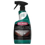 WEIMAN Granite Cleaner and Polish, Citrus Scent, 24 oz Spray Bottle, 6/Carton (109)