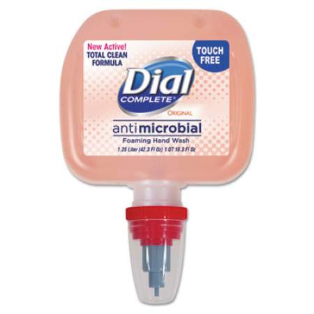 Dial Professional Antibacterial Foaming Hand Wash, Original, 1.25 L, Duo Dispenser Refill, 3/Carton (99135)