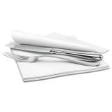 Cascades PRO Signature Airlaid Dinner Napkins/Guest Hand Towels, 1-Ply, 15 x 16.5, 1,000/Carton (N695)