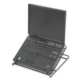 Safco Onyx Mesh Laptop Stand, 12.25" x 12.25" x 2", Black (2161BL)