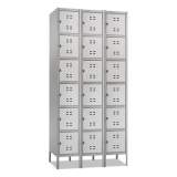 Safco Three-Column Box Locker, 36w x 18d x 78h, Two-Tone Gray (5527GR)