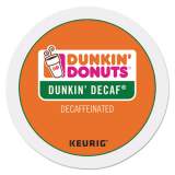 Dunkin Donuts K-Cup Pods, Dunkin' Decaf, 24/Box (0846)