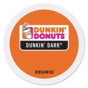 Dunkin Donuts K-Cup Pods, Dunkin' Dark Roast, 24/Box (0849)