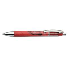 AbilityOne 7520015646054 SKILCRAFT VISTA Gel Pen, Retractable, Medium 0.7 mm, Red Ink, Red Barrel, Dozen