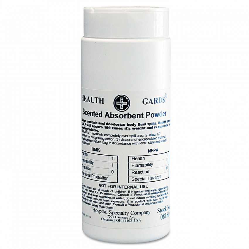 Absorbent Powder, Scented, 16 oz Shaker Can, 12/Carton (08160)