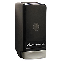 Soap Dispenser for 800 mL Bag-in-Box Refill, 4.5 x 4.75 x 10, Black, 12/Carton (53250)