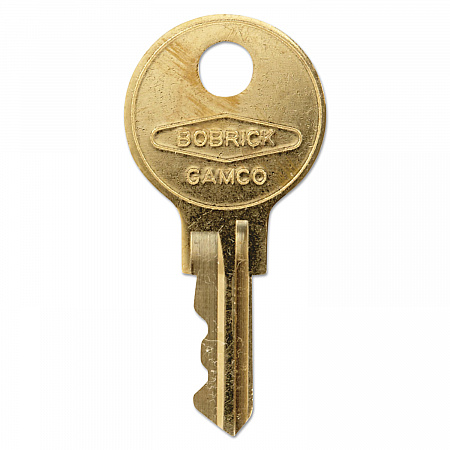 Cat 74 Key for Towel Dispensers, Gold (33043)
