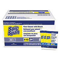 Bleach Floor Cleaner Packets, Fresh Scent, 2.2 oz Packets, 45/Carton (02010)