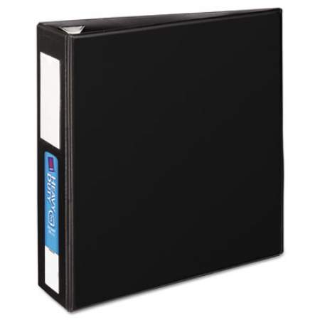 Avery Heavy-Duty Non-View Binder with DuraHinge, Three Locking One Touch EZD Rings and Spine Label, 3" Capacity, 11 x 8.5, Black (79993)