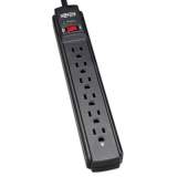 Tripp Lite Protect It! Surge Protector, 6 Outlets, 6 ft Cord, 790 Joules, Black (TLP606B)