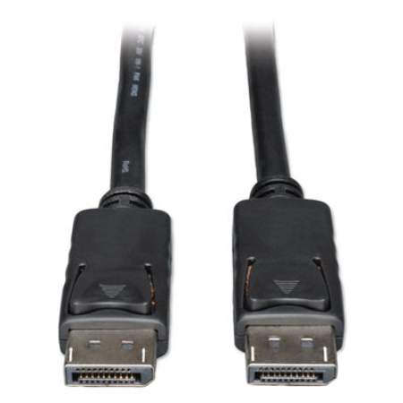 Tripp Lite DisplayPort Cable with Latches (M/M), 4K x 2K 3840 x 2160 @ 60Hz, 6 ft. (P580006)